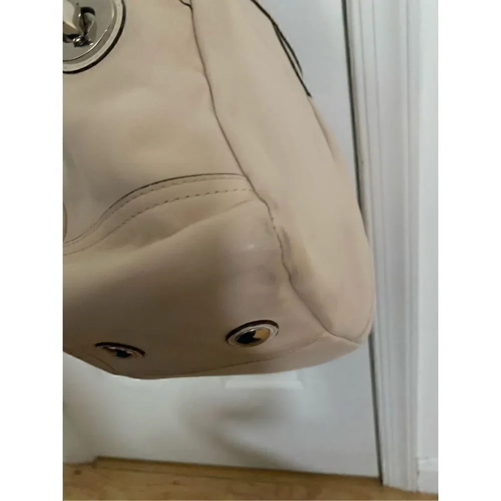 Coach off white or cream shoulder bag